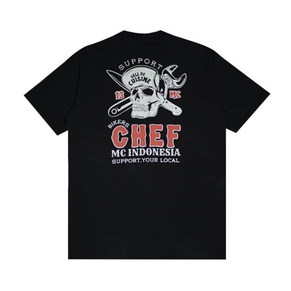 Finecooks T-shirt Hell De Cuisine Bikers Chef