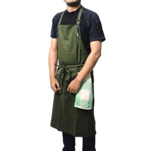 Vallois Chef's Bib Apron - Gambar 2