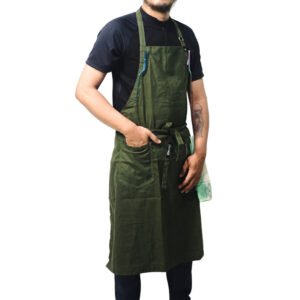Vallois Chef's Bib Apron - Gambar 4